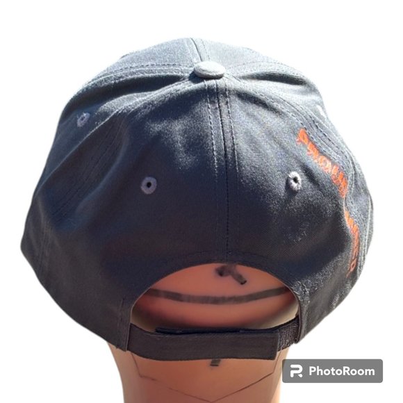 Stihl Hat Cap Strap Back Gray Orange Proud Owner Tools Adjustable Graphic NEW - Picture 10 of 10